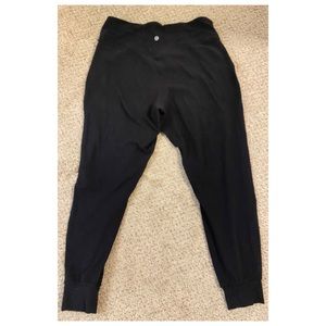 Lululemon align high rise jogger, size 10 black, good condition!